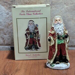 International Santa Claus Collection Saint Nicholas Czechoslovakia Figurine 1993
